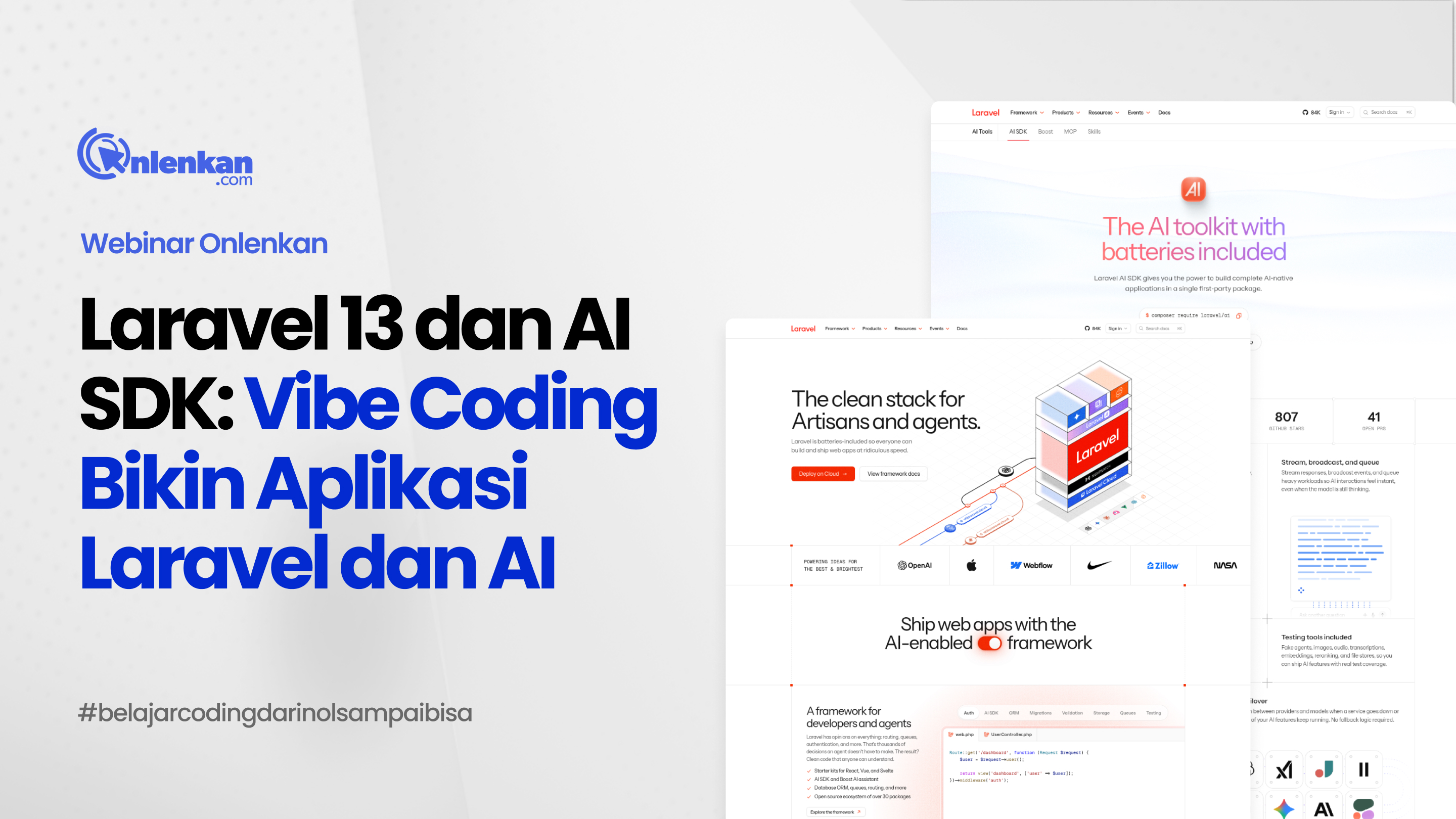 Laravel 13 dan AI SDK: Vibe Coding Bikin Aplikasi Laravel dan AI